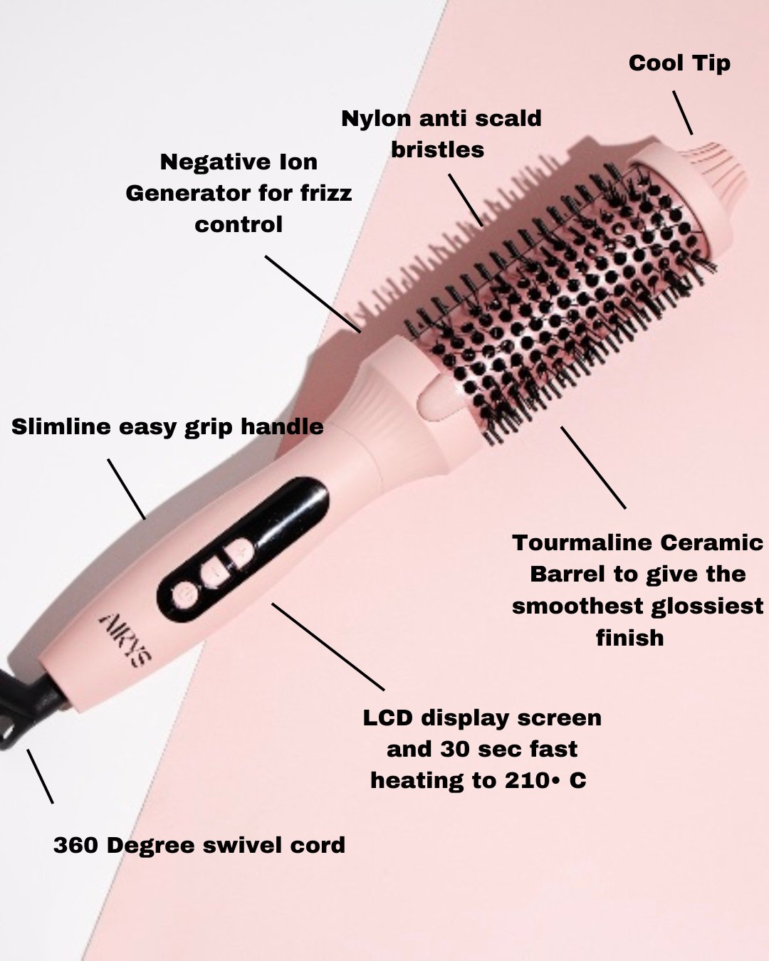 5 in 1 hair styler - 5 in 1 styler - interchangeable styling tool – blowdry brush – hair tool – 90s blowout - wavy talk - hair curler - curling tong - thermal brush - bouncy blowdry brush - mermaid waver - beach wave - curling wand - blowout brush - amika brush - air wrap – heated round brush – hot tool – thermal brush Australia – small curling tong – big curling wand – Velcro rollers – hair rollers – jumbo rollers – pink rollers